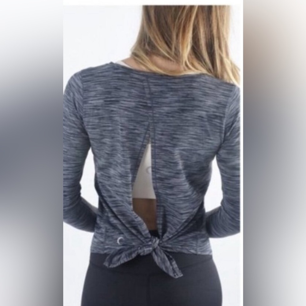 Zyia Split Back Long Sleeve